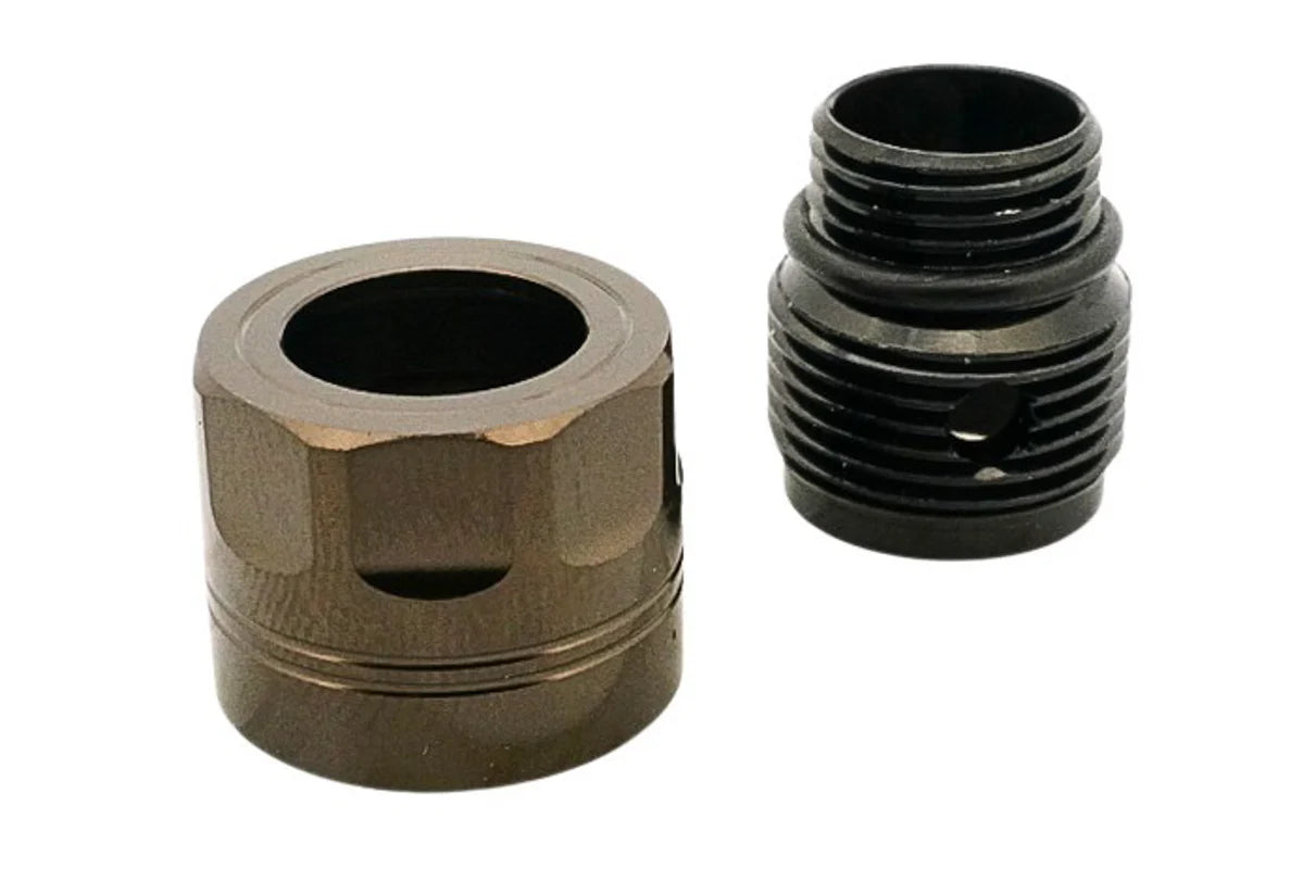Dr. Black Aluminium Type A Barrel Thread Protector With Adaptor (11mm CW to 14mm CCW) - Image 10