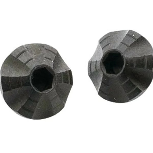 Dr. Black Custom Grip Screw (2pcs) for Aluminium Grip - Black