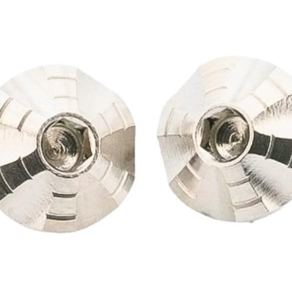 Dr. Black Custom Grip Screw (2pcs) for Aluminium Grip - Silver