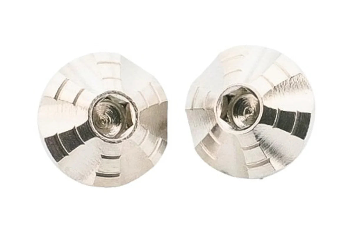 Dr. Black Custom Grip Screw (2pcs) for Aluminium Grip - Silver