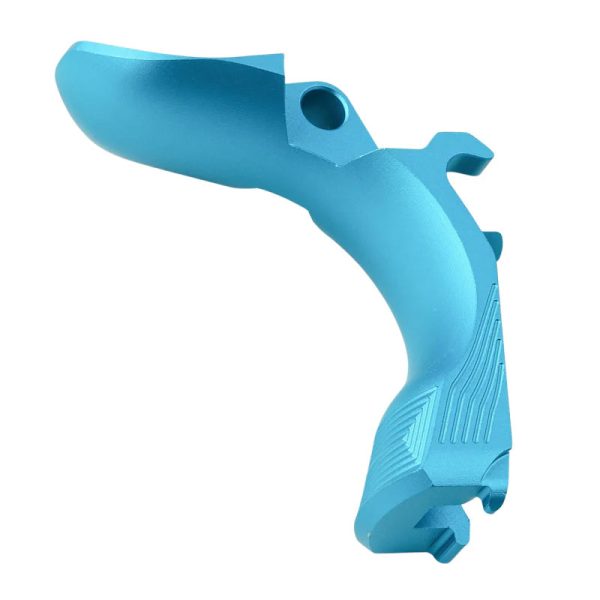 Dr. Black Aluminium Type A Grip Safety For Tokyo Marui Hi Capa GBB - Aqua