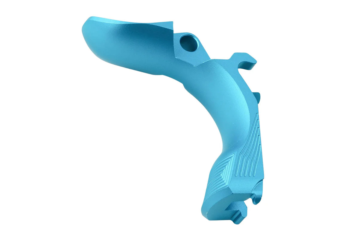Dr. Black Aluminium Type A Grip Safety For Tokyo Marui Hi Capa GBB - Aqua