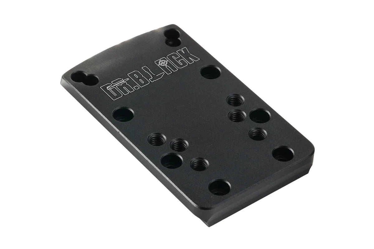 Dr. Black Aluminium Slide Type W / Y Red Dot Adaptor Plate - Image 2
