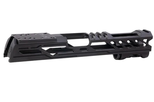Dr. Black Aluminium Optics Ready Slide For Tokyo Marui Hi Capa 5.1 GBB (Type Y MOS) - Black - Image 3