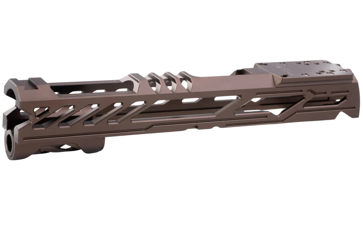 Dr. Black Aluminium Optics Ready Slide For Tokyo Marui Hi Capa 5.1 GBB (Type Y MOS) - Black - Image 16