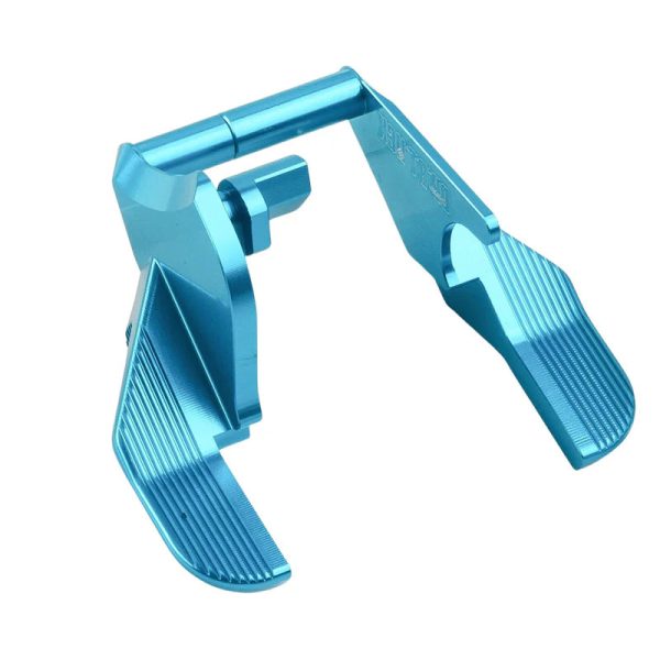 Dr. Black Aluminium Type B Thumb Safety For Tokyo Marui Hi Capa GBB - Aqua