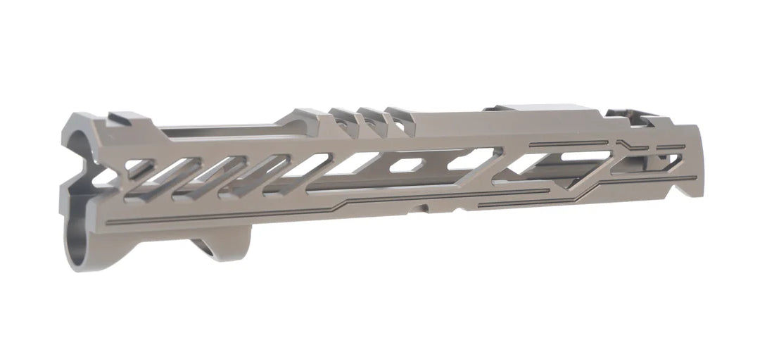 Dr. Black Aluminium Slide For Tokyo Marui Hi Capa 5.1 GBB (Type Y) - Black - Image 12