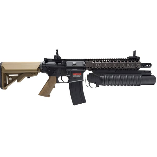 E&C MK18 Mod 1 W/Grenade Launcher AEG Gel Blaster