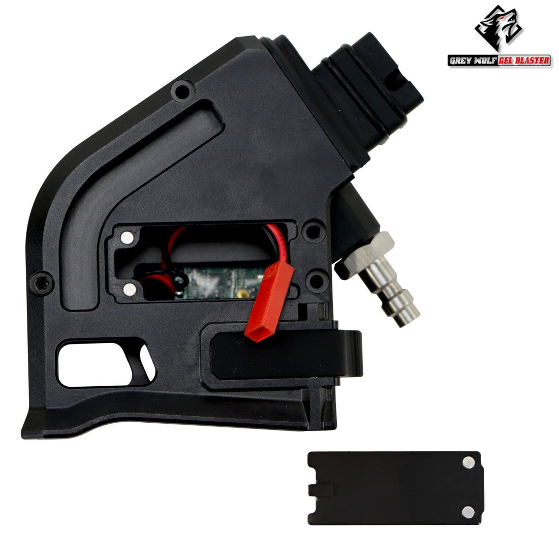 GW Notus Black HPA Adaptor for GBB Gel Blaster Pistols - Image 2