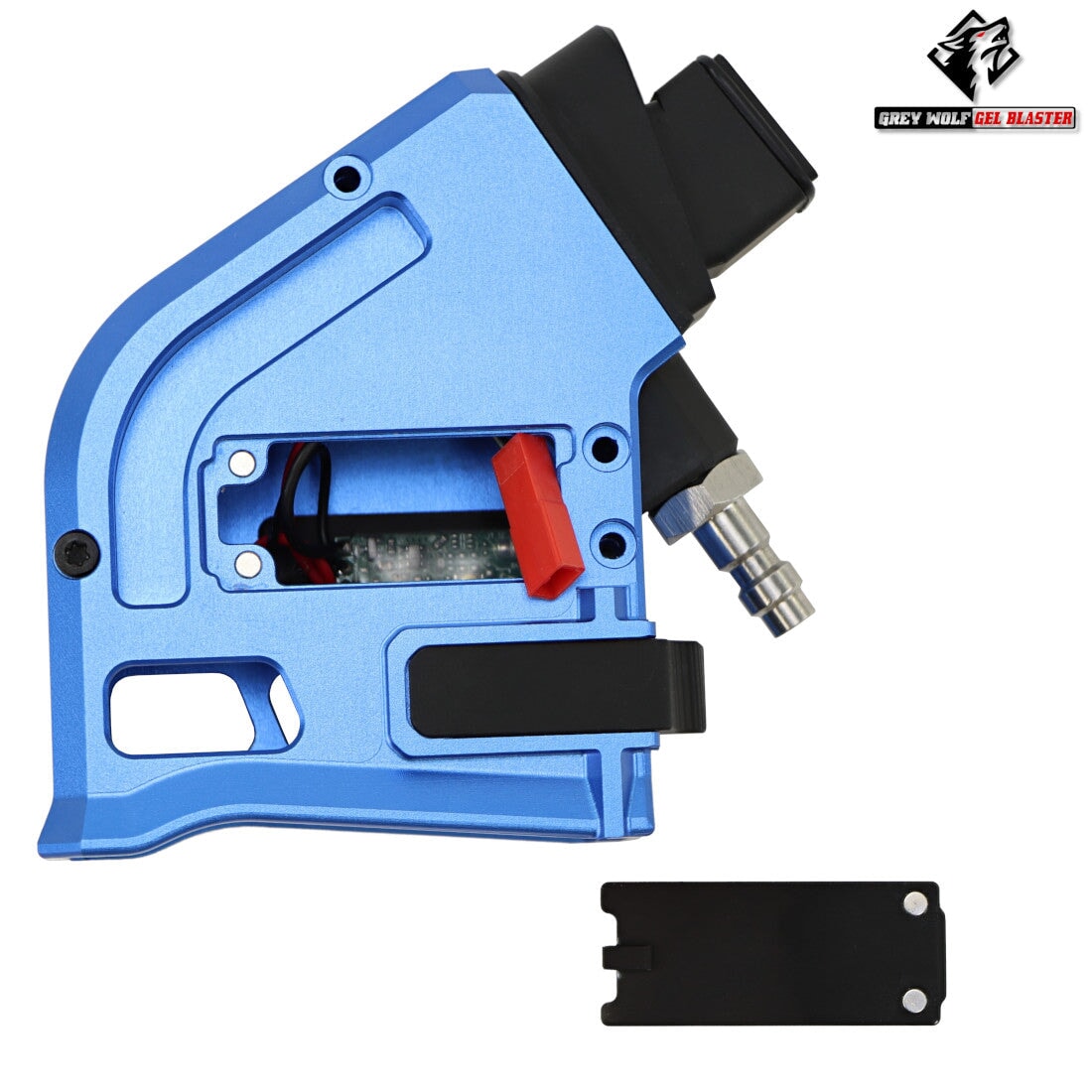GW Notus Blue HPA Adaptor for GBB Gel Blaster Pistols - Image 2