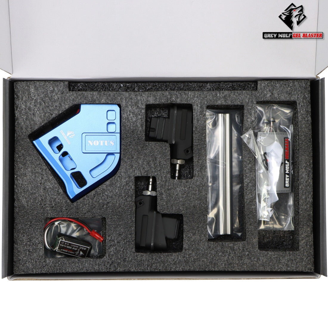 GW Notus Blue HPA Adaptor for GBB Gel Blaster Pistols - Image 4