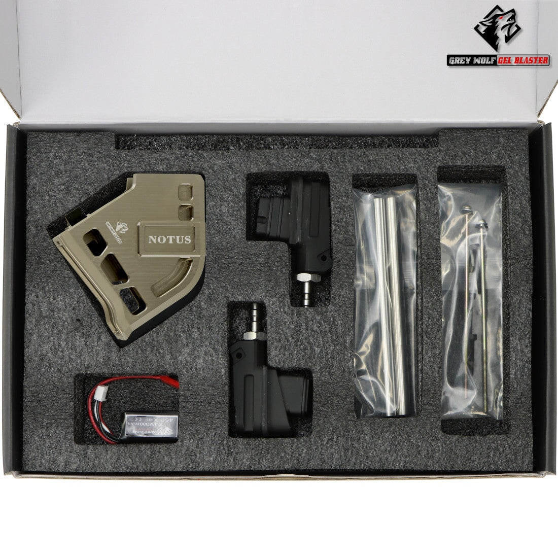 GW Notus Titanium HPA Adaptor for GBB Gel Blaster Pistols - Image 4
