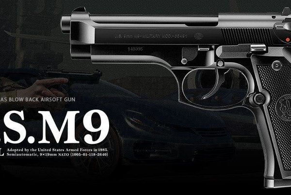 Tokyo Marui U.S. M9 Beretta GBB Pistol Gel Blaster - Black