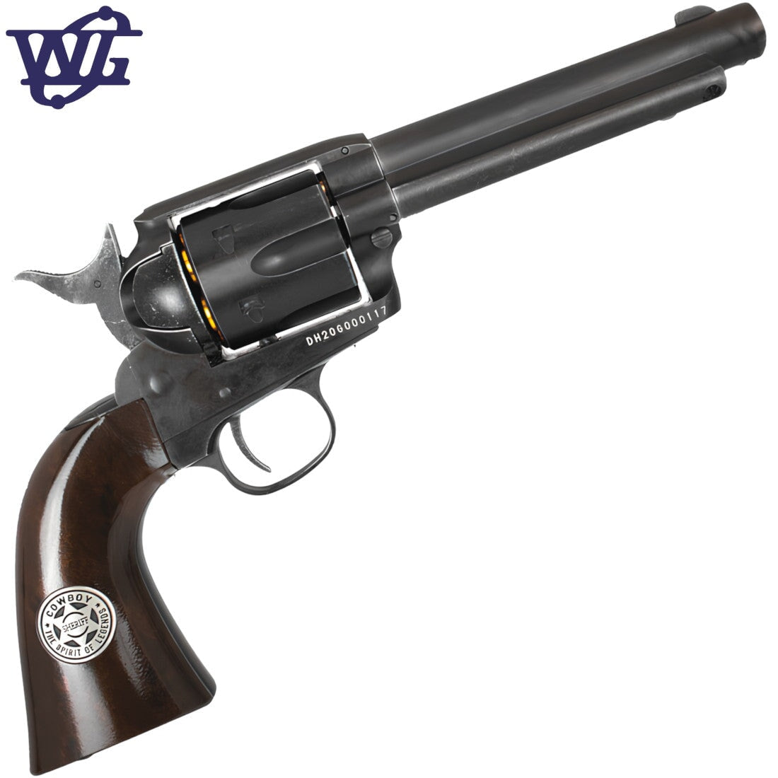 Umarex Wingun Colt SAA Peacemaker .45 Revolver Gel Blaster - Black