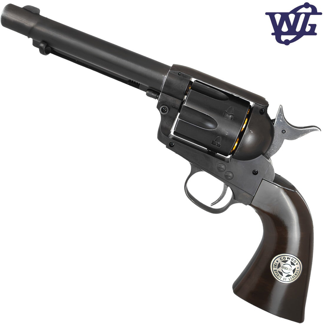 Umarex Wingun Colt SAA Peacemaker .45 Revolver Gel Blaster - Black - Image 4