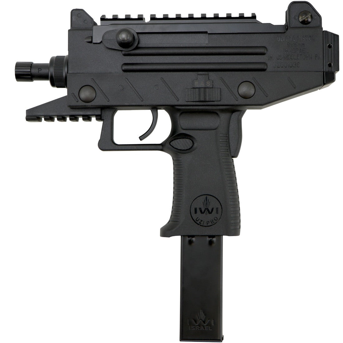 ZY Uzi Pro AEG SMG Gel Blaster - Black - Image 2